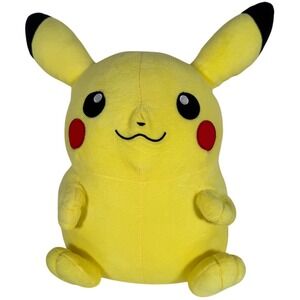 Pokemon Pikachu Plush Stuffed Animal Yellow 14 Inch